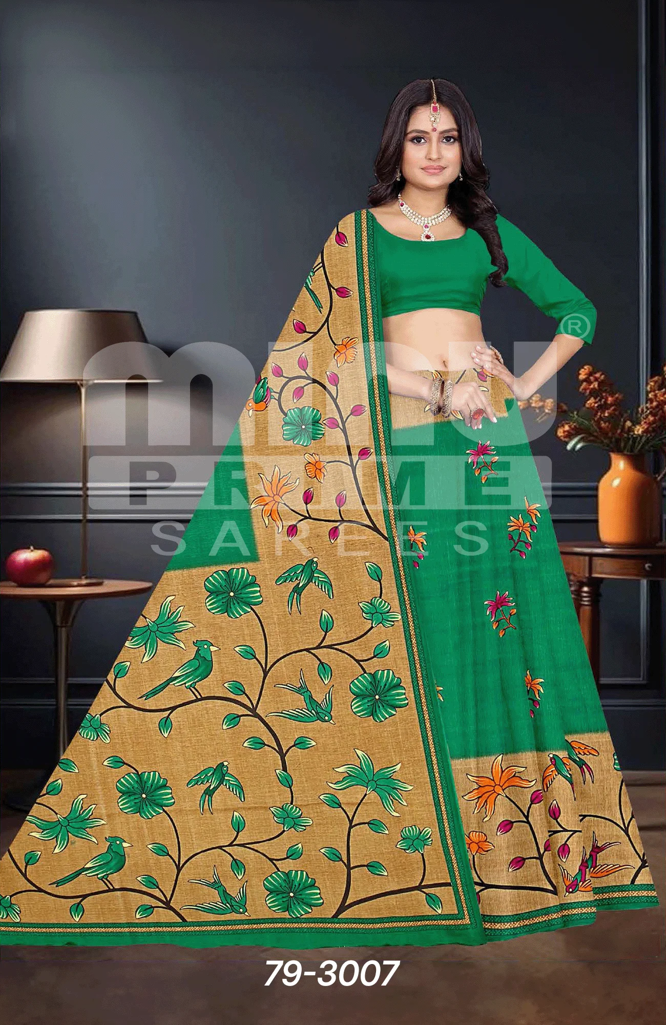 Indian cotton saree
