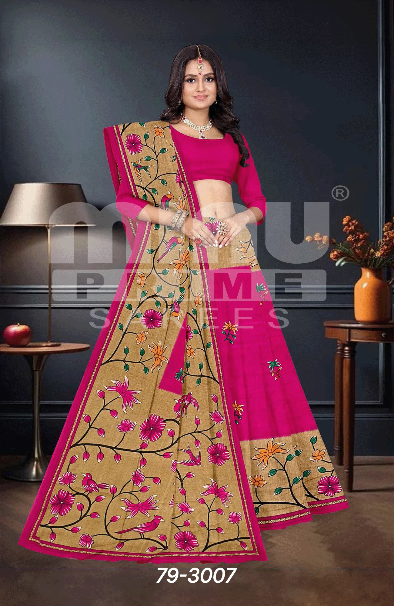 Indian cotton saree