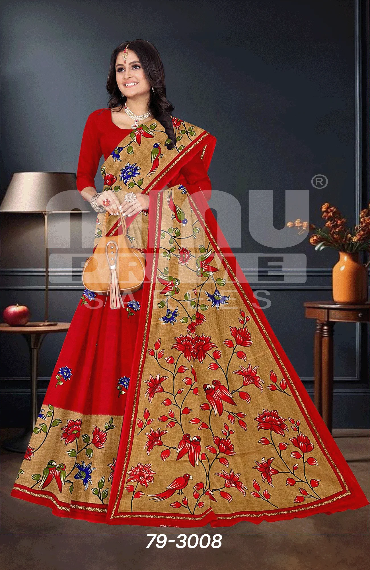 Indian cotton saree