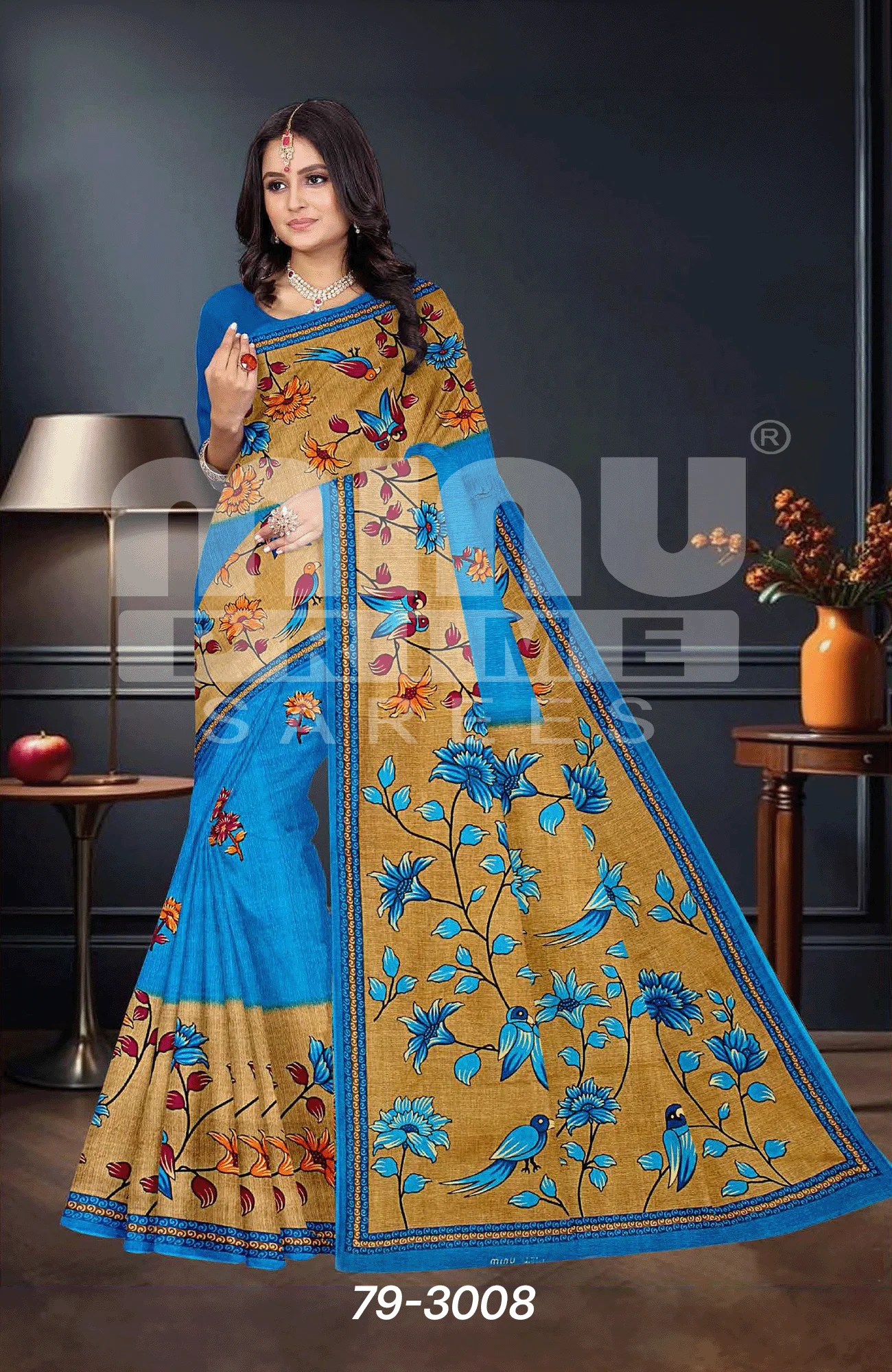 Indian cotton saree