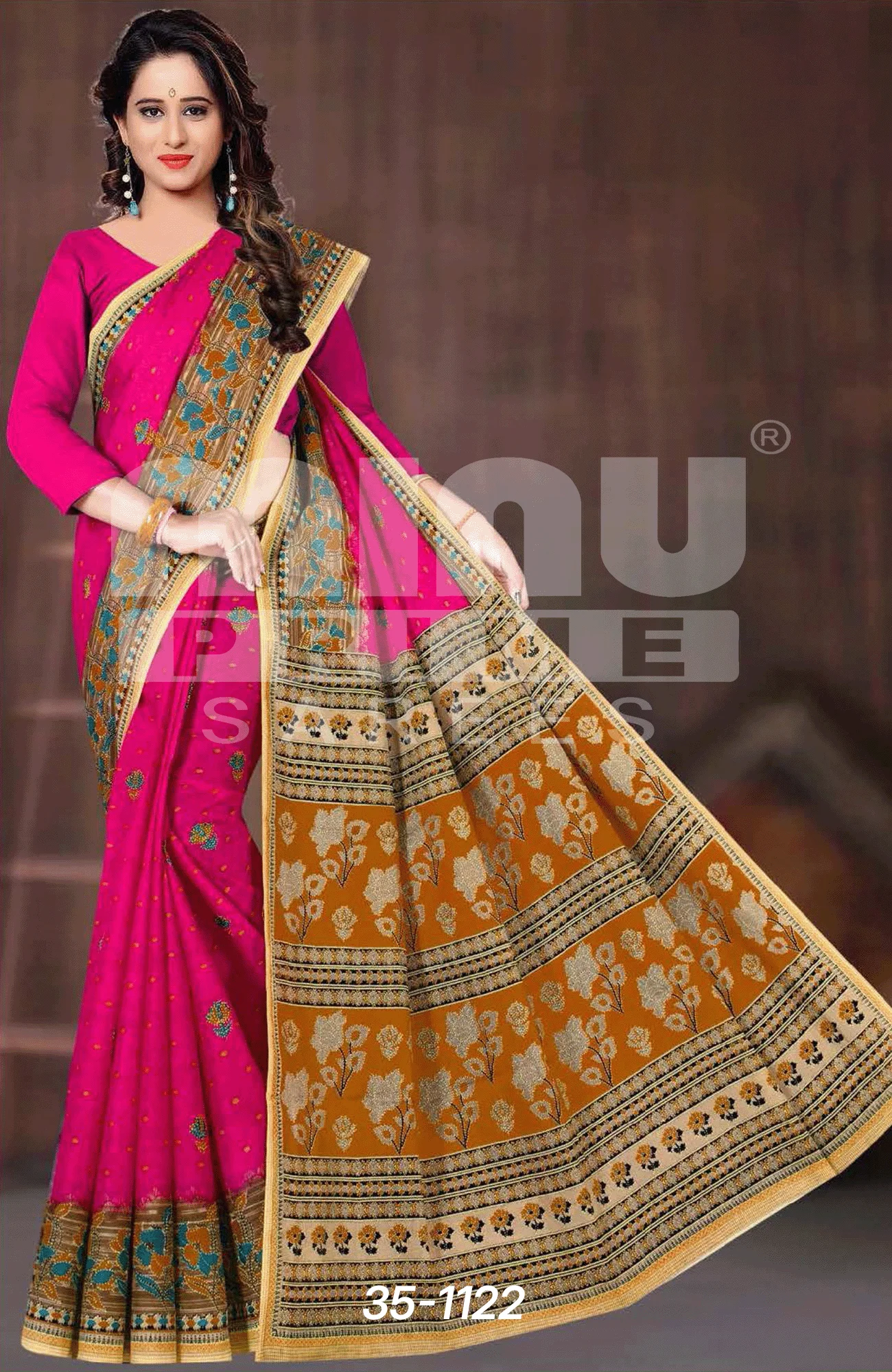 Indian cotton saree