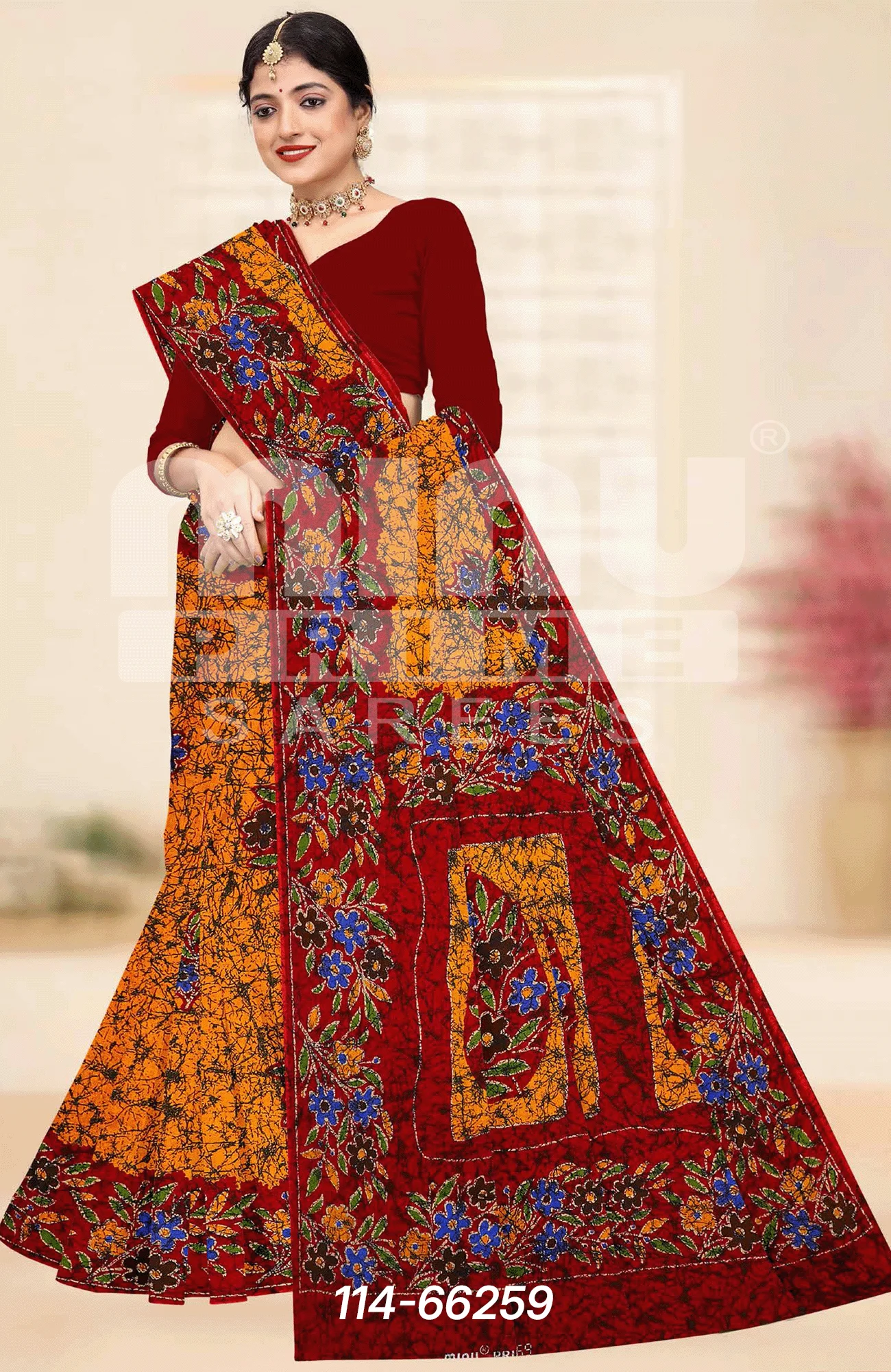 designer cotton saree