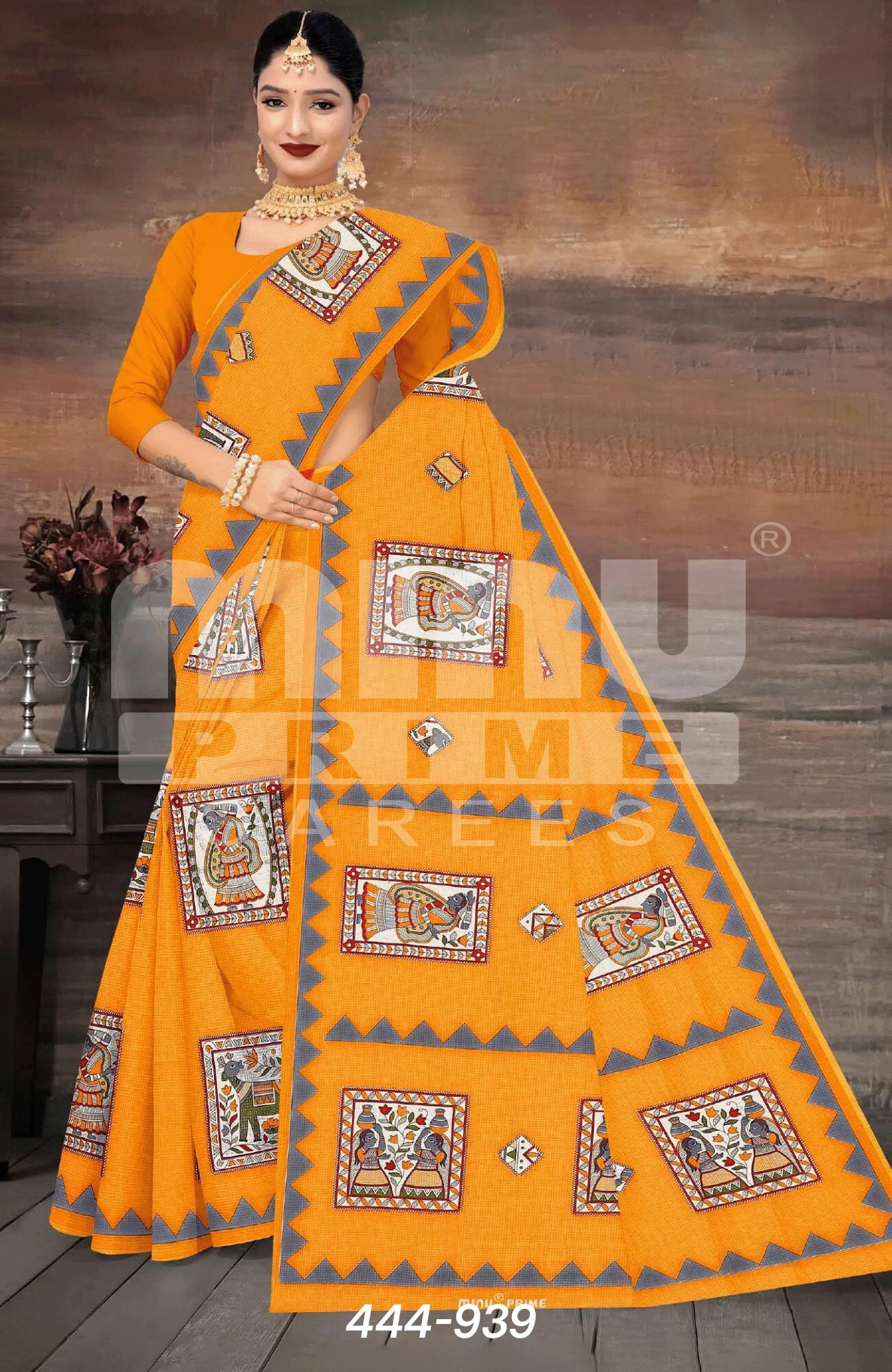 classic Indian cotton saree