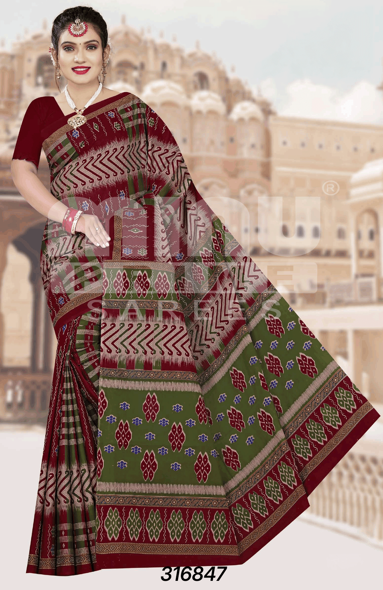Indian cotton saree