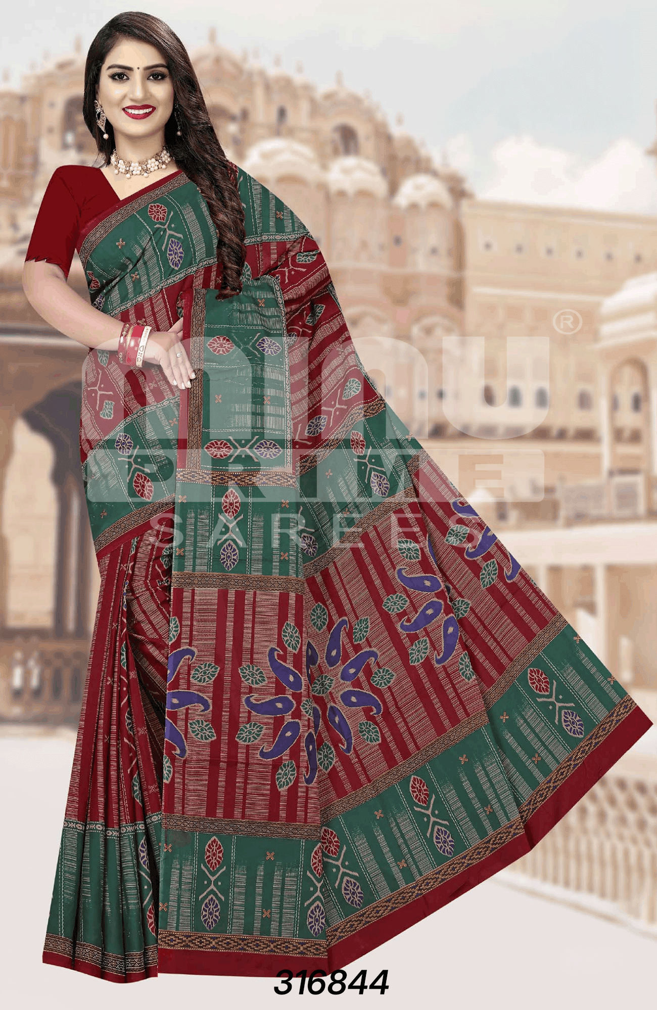Indian cotton saree