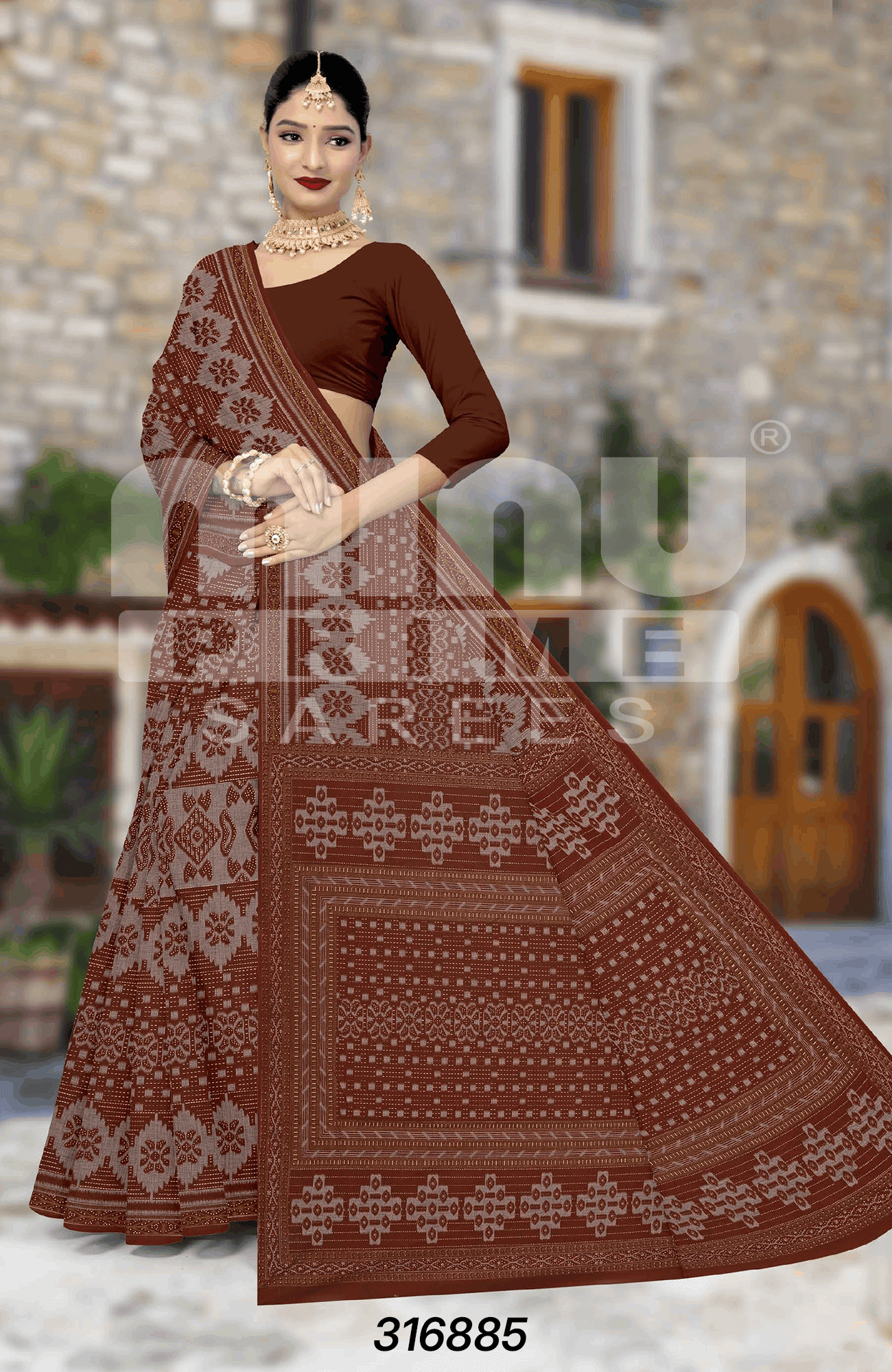 premium cotton saree